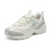 Skechers DLITES Chunky Sneakers Women's Low Top White Green Gray White green, 36.5