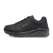 Skechers Uno Wear-Resistant Slip-Resistant Kids Lifestyle Shoes Black Kids' Черный, 27.5