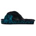 Skechers Slide Slippers Women's Black Blue Black Blue, 39