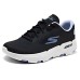 Skechers WOMEN'S GO Series Wear-Resistant Low-Top Running Shoes Women's Black Purple Черно-фиолетовый, 38.5
