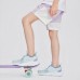 Skechers Girls Anti Slip Wear Resistant Low Top Kids Lifestyle Shoes Mint Kids' Зеленый, 32