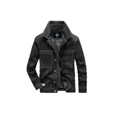 JEEP SPIRIT Denim Jackets Men Черный, 3XL