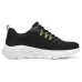 Skechers BOBS B FLEX Anti-Slip Wear-Resistant Low-Top Casual Shoes Men's Black 42