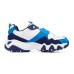 Skechers Kids Slip Resistant Cushioning Abrasion Resistant Low Top Kids Lifestyle Shoes White Blue Kids' 37