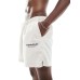 Jack & Jones swim short in cream Бежевый, M - W32