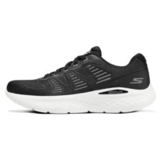 Skechers Cushioned Anti-Slip Wear-Resistant Breathable Lightweight Low-Top Casual Shoes Men's Black White Черно-белый, 42.5