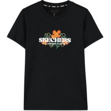 Skechers T Shirt Women's Carbon Black сажа, S