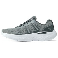 Skechers Cushioning Slip Resistant Low Top Running Shoes Men's Gray Серый, 42
