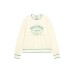 Skechers Colorful Sweatshirts Women's Cream Ecru Cream Beige White, M
