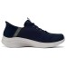 Skechers SPORT MENS Wear-Resistant Low-Top Running Shoes Men's Blue Синий, 42