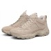 Skechers D'LITES Collection Cushioned Anti-Slip And Wear-Resistant Warm High-Top Chunky Sneakers Women's Taupe 35