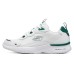 Skechers Durable Breathable Low-Top Casual Running Shoes Men's White Green White green, 41