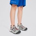 Skechers Abrasion Resistant Breathable Slip Resistant Children's Sandals Gray Blue Teenagers 38