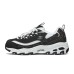 Skechers D'LITES 2.0 Baby's Breath Anti-Slip Wear-Resistant Low-Top Chunky Sneakers Women's Black White Черно-белый, 35