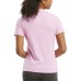 Women's Identity Cotton Big Logo T-Shirt Chalk Melange / Dusk Purple, L
