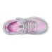 Skechers Breathable Low-Top Kids' Running Shoes Silver Pink Purple Teenagers Silver Multicolor, 32