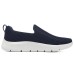 Skechers Go Walk Fle Cushioning Anti-Slip And Wear-Resistant Low-Top Casual Shoes Men's Navy 40