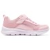 Skechers Girls Slip-Resistant Cushioning Wear-Resistant Low-Top Kids' Running Shoes Pink Teenagers Розовый, 28.5