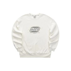 Skechers Sweatshirts Unisex Marshmallow White Белый, 2XL