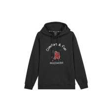 Skechers Colorful Sweatshirts Unisex Black Черный, XL