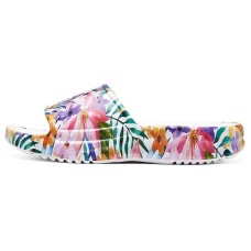 Skechers Foamies Rubber Sole Slide Slippers Women's White Multicolor Разноцветный, 40