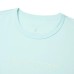 Skechers Mountain And Wild Outdoor Series Drop Shoulder Sleeve T Shirt Women's Light Aqua Blue светло-аква, L