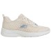 Skechers Dynamight 2.0 Low Top Sneakers 'Cream White Blue' Women's Бежевый, 35