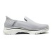 Skechers GO WALK 7 Breathable Lightweight Low-Top Casual Shoes Men's Gray Blue GRAY/NAVY, 44