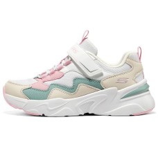 Skechers Girls Kids' Casual Shoes Grade School белый/светло-розовый, 36