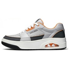 Skechers Street Anti-Slip And Wear-Resistant Breathable Low-Top Casual Shoes Men's Gray Серый, 41