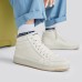 Skechers Wear-Resistant High-Top Kids' Running Shoes White Kids' Бежевый, 32