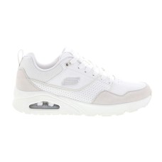 Skechers Uno Retro One 183020 Mens White Suede Lifestyle Sneakers Shoes 10.5