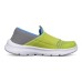 Skechers Comfy Flex 2.0 Slip Resistant Cushioning Abrasion Resistant Kids Lifestyle Shoes Lemon Teenagers 37