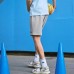 Skechers Casual Shorts Men's Medium Heather Gray Medium Heather Gray 004F, L