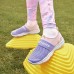 Skechers Kids Slip Resistant Cushioning Low Top Kids' Running Shoes Pink Purple Teenagers Pink Purple, 32