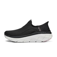 Skechers Hands Free Slip-Ins Cushioning Rebound Low-Top Casual Shoes Women's Black Pink Black/Pink, 37