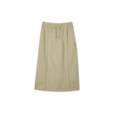 Skechers Knit Long Skirt Women's Beige Brown Beige Brown/01GA, S