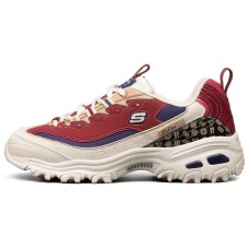Skechers D'lites 2021 New Year White/Red Women's 36