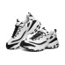 Skechers D Lites Running Shoes White/Black 43