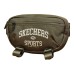 Skechers Fabric One Shoulder Crossbody Fanny Pack Regular Unisex Green Зеленый