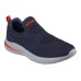 Skechers Delson 3.0 Cushioning Anti-Slip Wear-Resistant Breathability Mid-Top Casual Shoes Men's Navy 40
