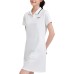 Skechers Short-Sleeved Dresses Women's Bright White Bright white 0019, S
