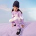 Skechers Kids Go Run 400 V2 Low Top Kids' Running Shoes Black Purple Teenagers 27.5