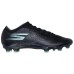 Skechers FG Rubber Long Studs Anti-Slip Wear-Resistant Soccer Shoes Unisex Black Silver Черно-серебристый, 43
