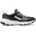 Skechers I-Conik Cushioning Breathable Low-Top Running Shoes Women's Black White 36.5