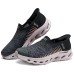 Skechers WOMEN'S GO WALK Anti-Slip Wear-Resistant Low-Top Casual Shoes Women's Black Pink BLACK/ROSE PINK, 36