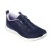 Skechers Anti Slip Wear Resistant Low Top Casual Shoes Women's Marine Blue Синий, 35.5