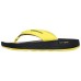 Skechers Abrasion-Resistant Slip-Resistant Flip Flops Men's Yellow Black Yellow Black, 43.5