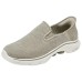 Skechers WOMEN'S GO WALK Slip-Resistant Breathable Low-Top Casual Shoes Women's Taupe Серо-коричневый, 38