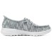 Skechers Slip Ins Slip-Resistant Breathable Low-Top Casual Shoes Women's Gray White Серый Белый, 36